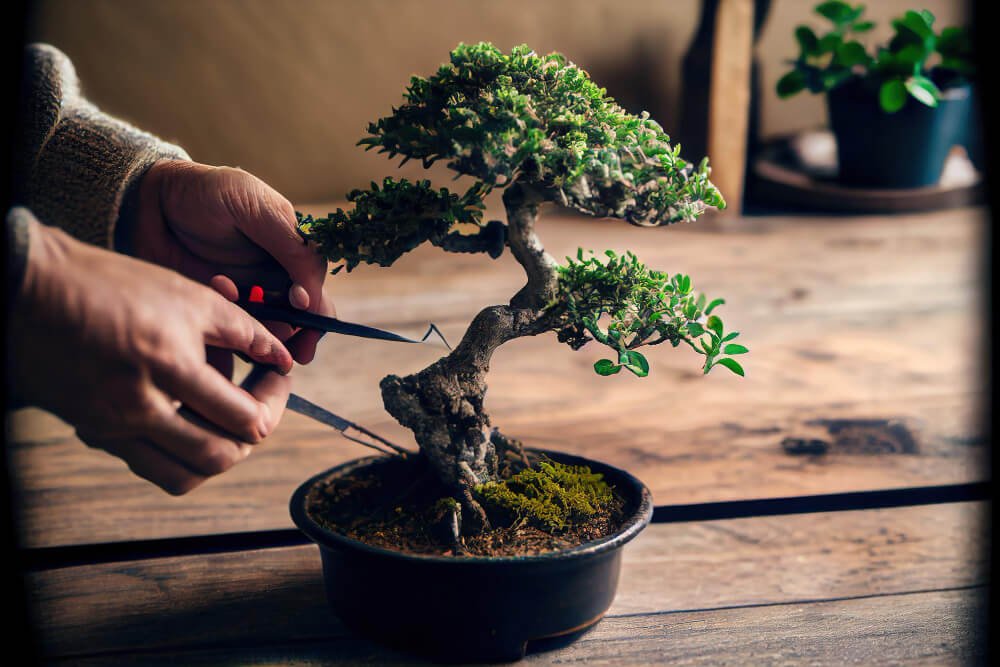 bonsai gardening
